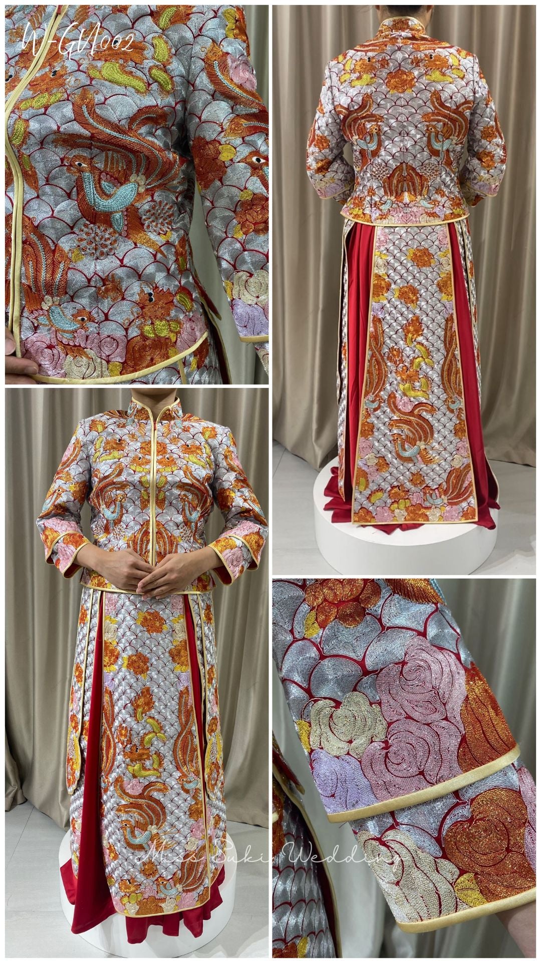 優質高貴中式出門敬茶龍鳳裙褂租借（褂后/大五福/馬褂/潮褂，多種款式/免費試身）