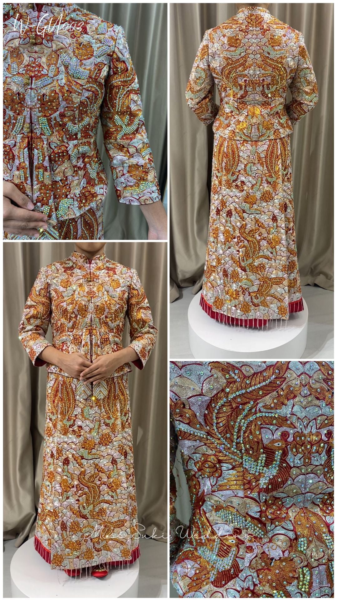 優質高貴中式出門敬茶龍鳳裙褂租借（褂后/大五福/馬褂/潮褂，多種款式/免費試身）