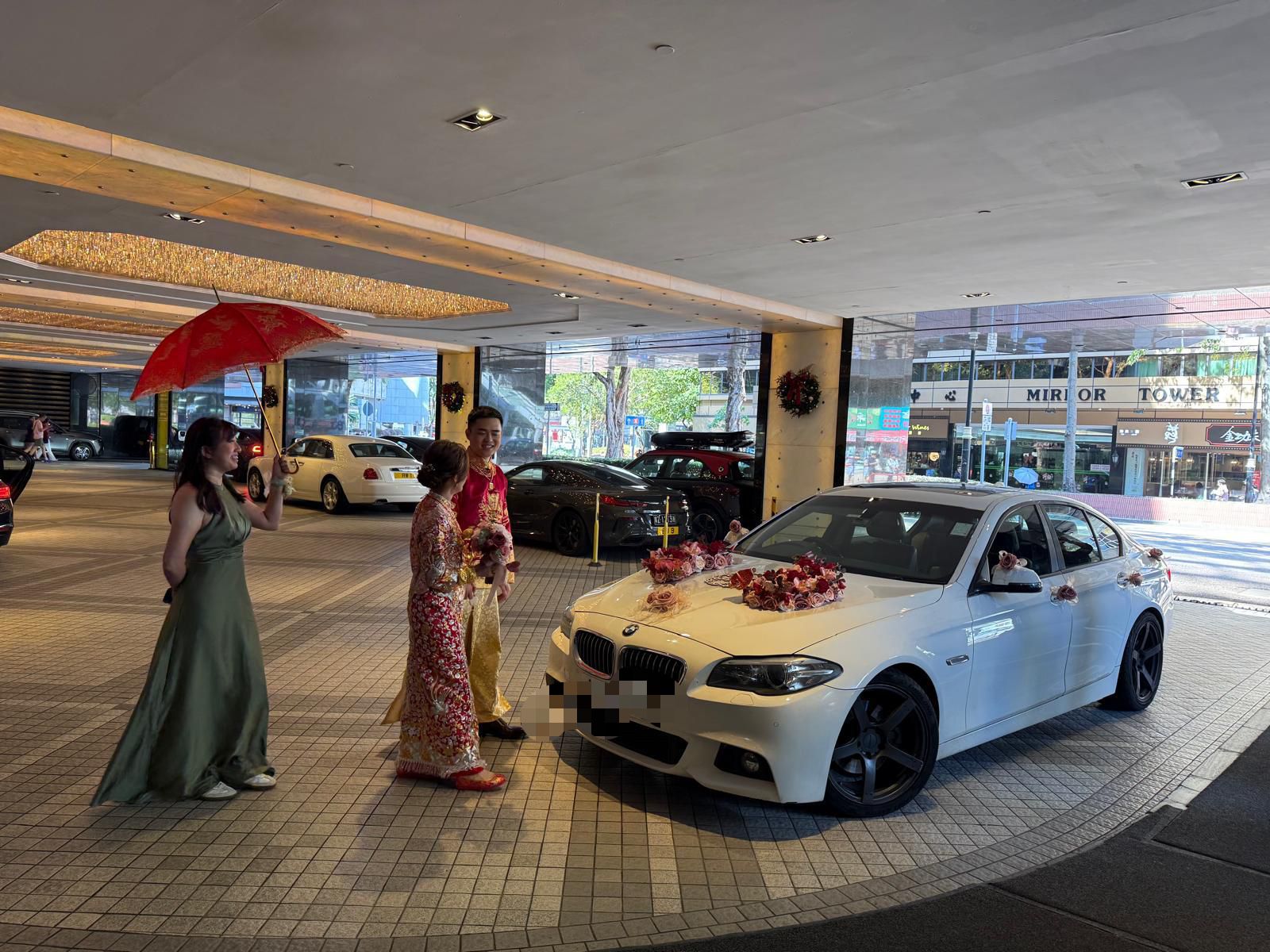 BMW 520 Wedding Car Rental
