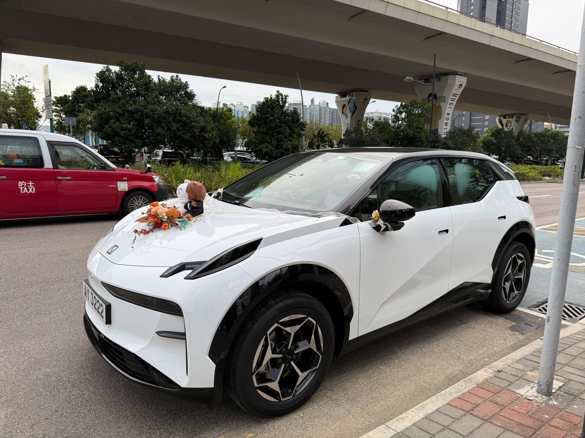 Zeekr X 婚禮結婚出門花車