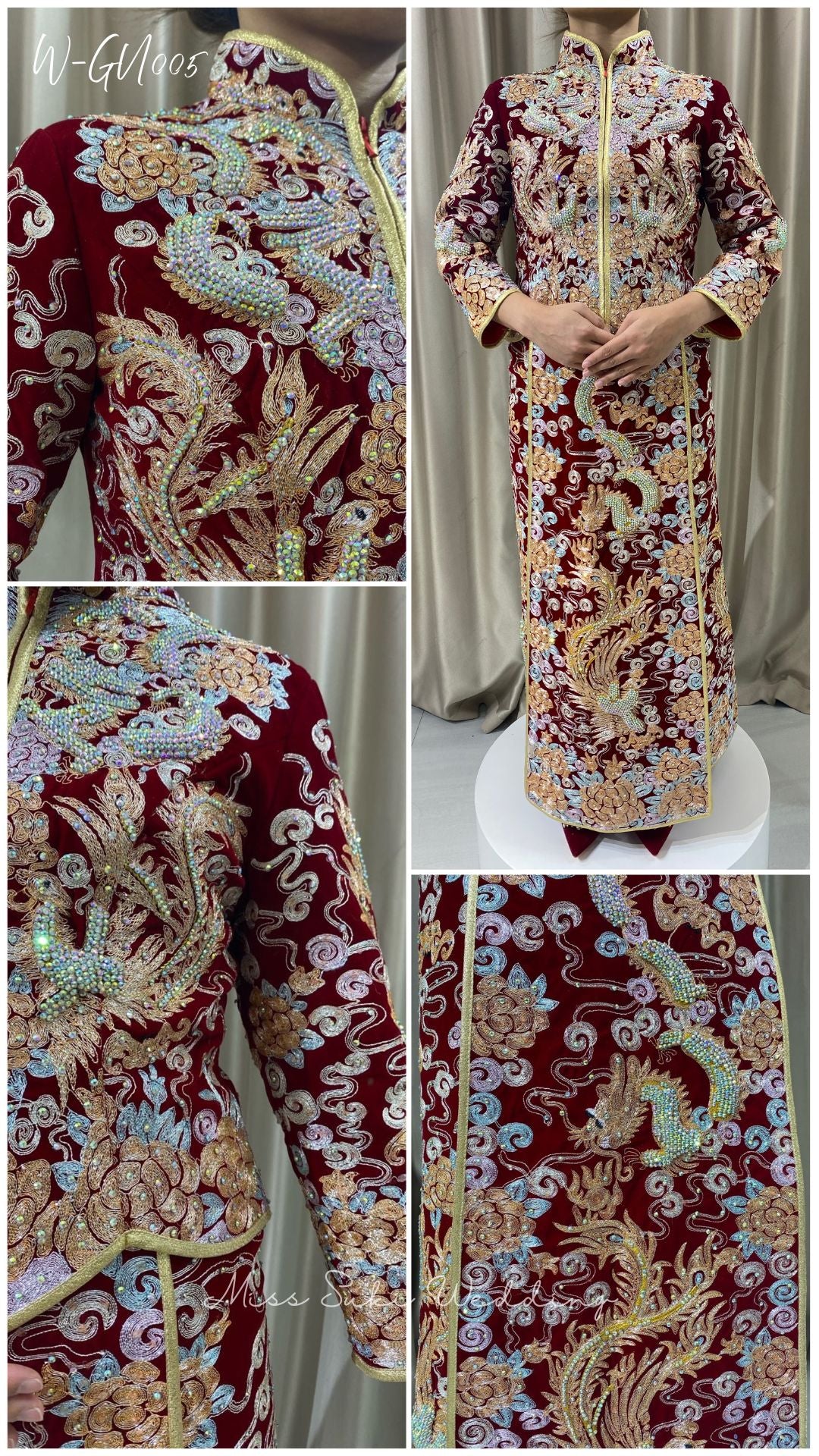 優質高貴中式出門敬茶龍鳳裙褂租借（褂后/大五福/馬褂/潮褂，多種款式/免費試身）