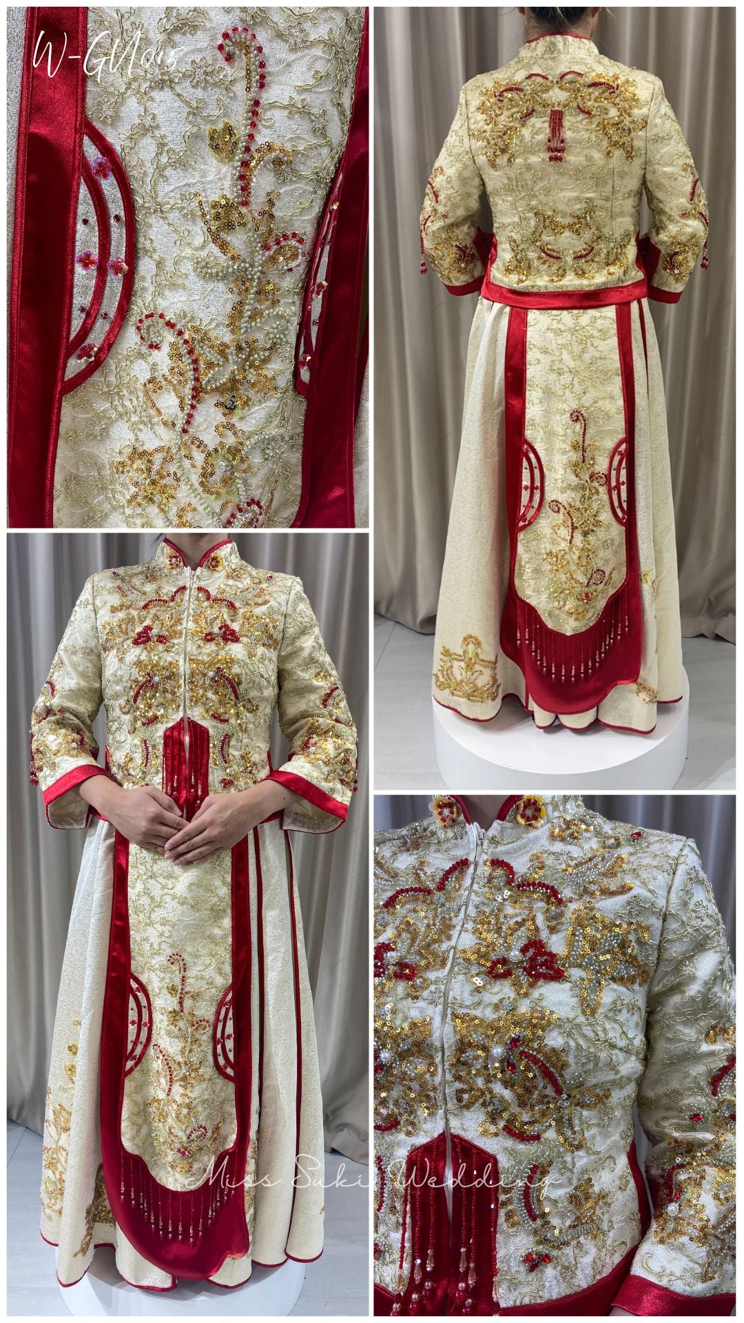 優質高貴中式出門敬茶龍鳳裙褂租借（褂后/大五福/馬褂/潮褂，多種款式/免費試身）