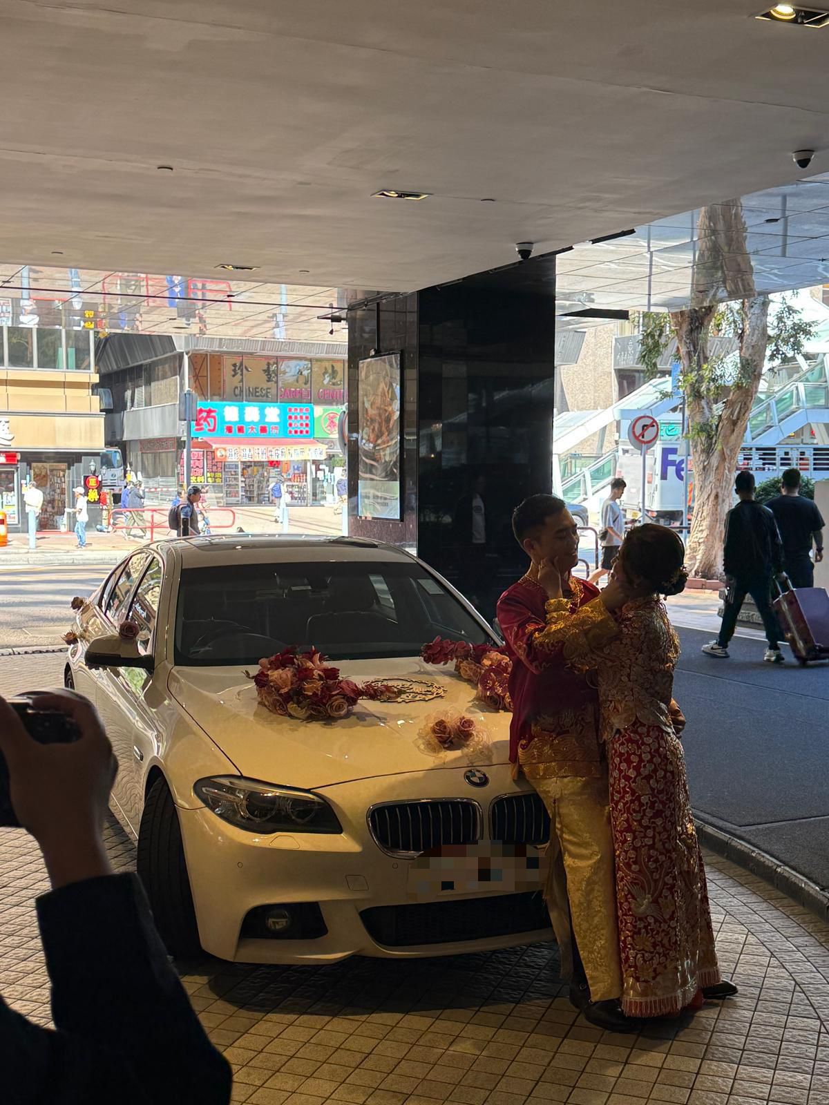 BMW 520 Wedding Car Rental