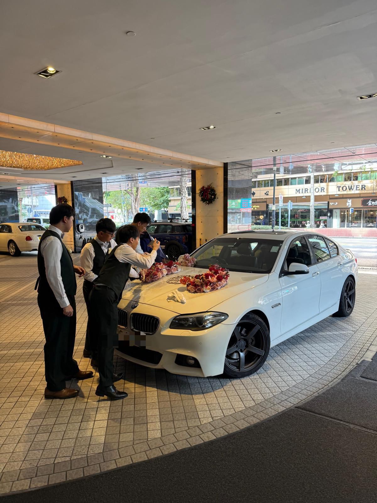 BMW 520 Wedding Car Rental