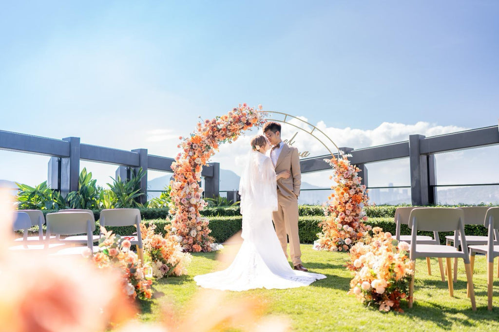 將軍澳輕婚禮戶外陽光證婚一站式套餐(新娘化妝/婚禮攝影/婚紗/律師/Cocktail Party)