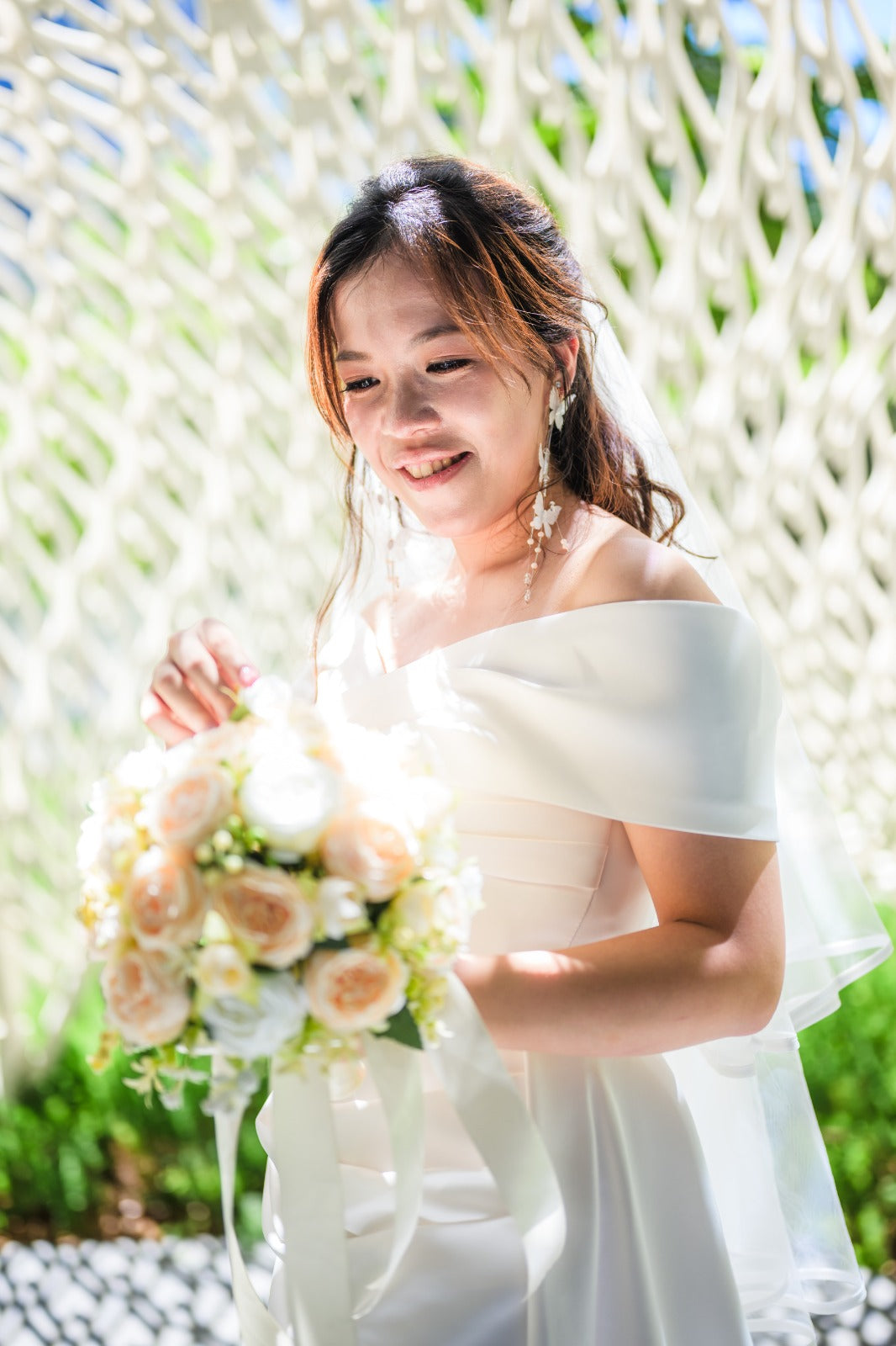 Elegant bridal evening gown rental or customization (banquet evening gown/Aline evening gown)