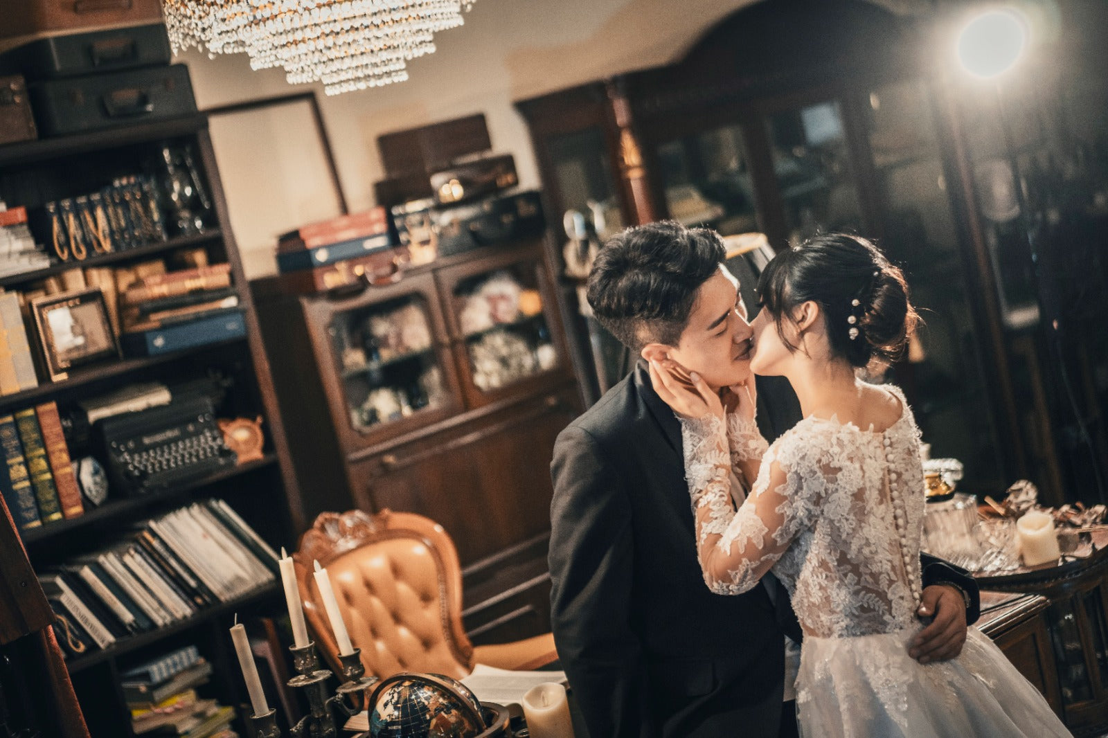 香港懷舊復古風格室內影樓 Prewedding Package (Pet Friendly)