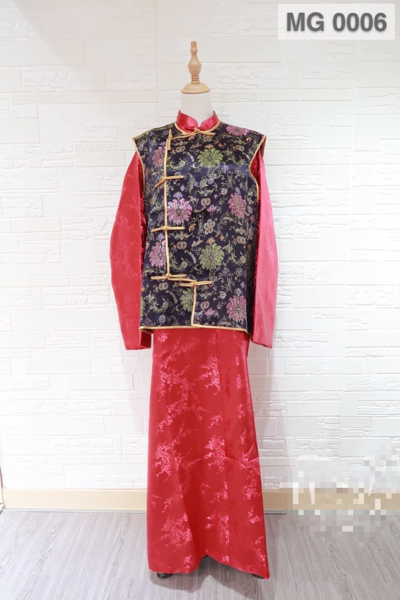 中式裙褂(潮褂/馬褂/小五福/中五福/大五福/褂后租借)