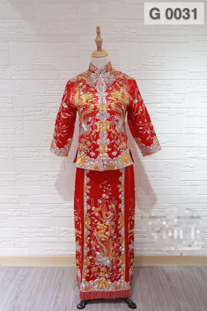 中式裙褂(潮褂/馬褂/小五福/中五福/大五福/褂后租借)