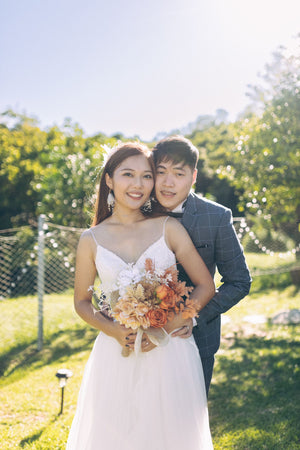 露天帳篷户外攝影化妝3小時套餐（適合情侶/Prewedding/閨蜜/家庭照）(送10張NFT圖片) (接受Alipay消費券) - Miss Suki Beauty