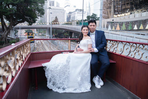 香港電車特色Prewedding化妝婚紗攝影推介套餐