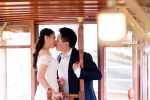 香港電車特色Prewedding化妝婚紗攝影推介套餐