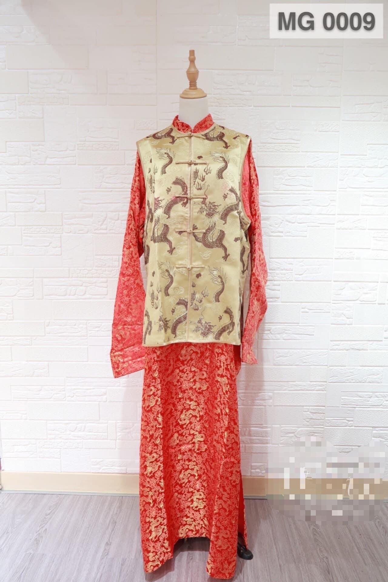 中式裙褂(潮褂/馬褂/小五福/中五福/大五福/褂后租借)