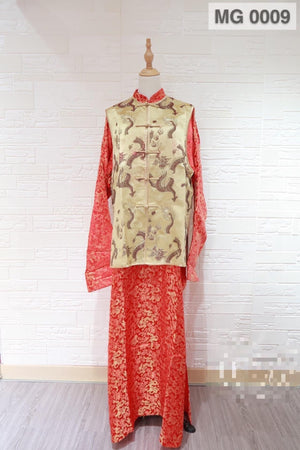 中式裙褂(潮褂/馬褂/小五福/中五福/大五福/褂后租借)